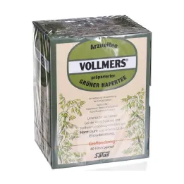 Η Vollmers ετοίμασε φακελάκια φίλτρου τσαγιού από πράσινο βρώμη, 40 τεμ