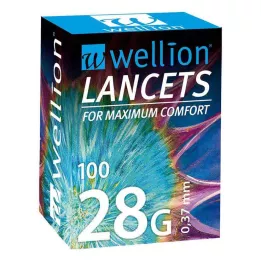 WELLION Λανσέτες 28 G, 100 τεμ