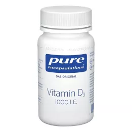 PURE ENCAPSULATIONS Βιταμίνη D3 1000 κάψουλες I.E, 60 τεμ
