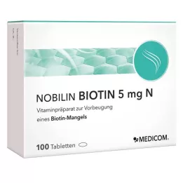 NOBILIN Δισκία Βιοτίνης 5 mg N, 100 τεμ