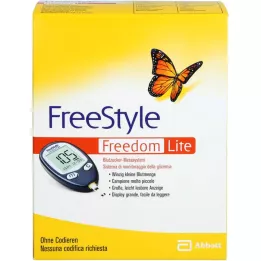 FREESTYLE Freedom Lite Σετ mg/dl χωρίς κωδικοποίηση, 1 τεμ