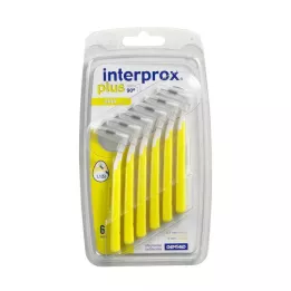 INTERPROX plus μίνι κίτρινο μεσοδόντιο βουρτσάκι, 6 τεμ