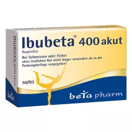 IBUBETA 400 οξέα επικαλυμμένα με λεπτό υμένιο δισκία, 50 τεμ
