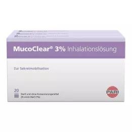 MUCOCLEAR Εισπνεόμενο διάλυμα NaCl 3%, 60X4 ml