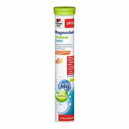 DOPPELHERZ Αθλητικά αναβράζοντα δισκία Magnesium+Potassium, 15 τεμ