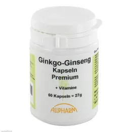 GINKGO+GINSENG Premium κάψουλες, 60 τεμ