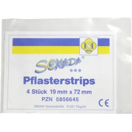Γύψινες ταινίες Senada 19x72 mm, 4 τεμάχια