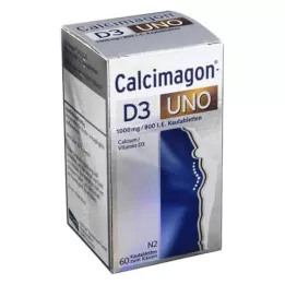 CALCIMAGON D3 Uno μασώμενα δισκία, 60 τεμ