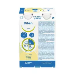 DIBEN DRINK Βανίλια 1,5 kcal/ml, 24X200 ml