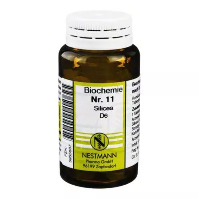 BIOCHEMIE 11 δισκία Silicea D 6, 100 τεμ