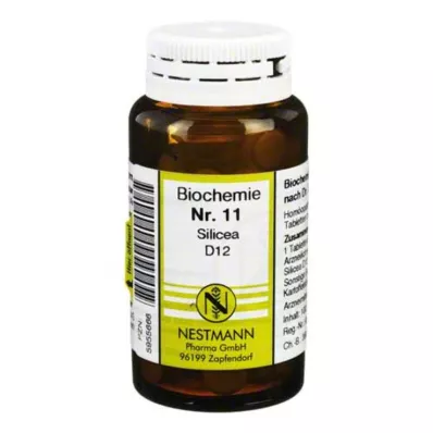 BIOCHEMIE 11 δισκία Silicea D 12, 100 τεμ
