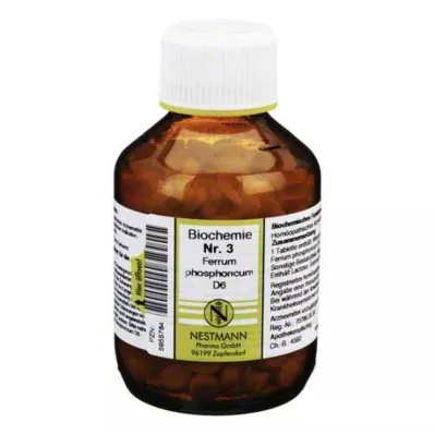 BIOCHEMIE 3 ταμπλέτες Ferrum phosphoricum D 6, 400 τεμ