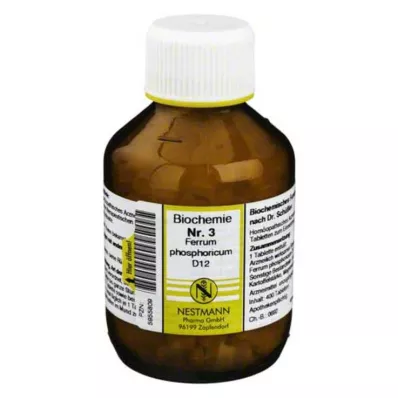 BIOCHEMIE 3 δισκία Ferrum phosphoricum D 12, 400 τεμ