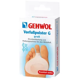 GEHWOL Μπροστινό μαξιλάρι G μεγάλο, 2 τεμάχια