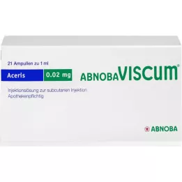 ABNOBAVISCUM Aceris 0,02 mg φύσιγγες, 21 τεμ