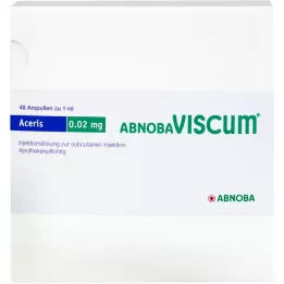 ABNOBAVISCUM Aceris 0,02 mg αμπούλες, 48 τεμ