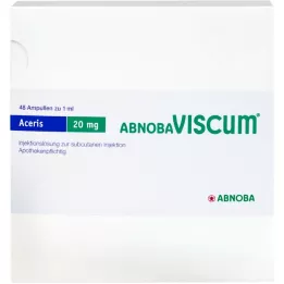 ABNOBAVISCUM Aceris αμπούλες 20 mg, 48 τεμ