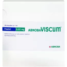 ABNOBAVISCUM Φύσιγγες Fraxini 0,02 mg, 48 τεμ