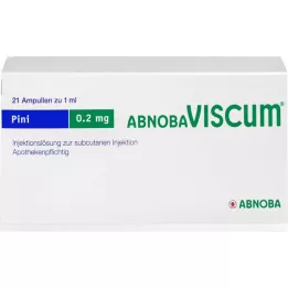 ABNOBAVISCUM Φύσιγγες Pini 0,2 mg, 21 τεμ