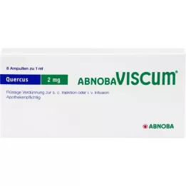 ABNOBAVISCUM Quercus αμπούλες 2 mg, 8 τεμ