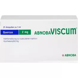 ABNOBAVISCUM Quercus αμπούλες 2 mg, 21 τεμ