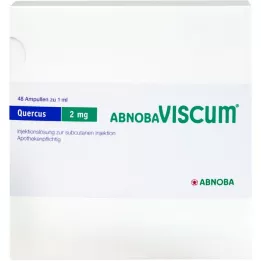 ABNOBAVISCUM Quercus αμπούλες 2 mg, 48 τεμ