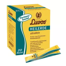 LUVOS Πήλινες σακούλες εξαιρετικά λεπτής μερίδας, 20Χ6,5 γρ