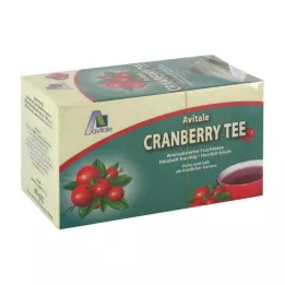 CRANBERRY TEE Σακούλες φίλτρου, 20 τεμ