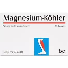 MAGNESIUM KÖHLER Κάψουλες, 1Χ15 τεμ