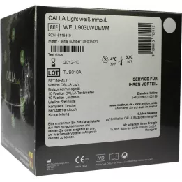 WELLION CALLA ελαφρύ σάκχαρο αίματος mg σετ mmol/l λευκό, 1 τεμ