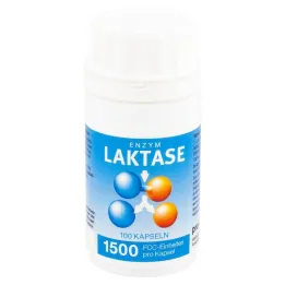 Κάψουλες ενζύμου Lactase 1500 FCC , 100 τεμάχια