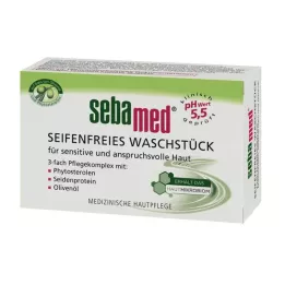 SEBAMED Μπάρα πλυσίματος ελιάς χωρίς σαπούνι, 150 γρ