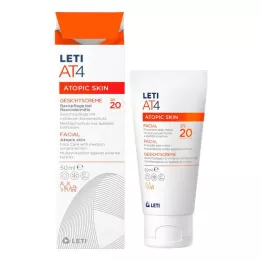 LETI AT4 Κρέμα Προσώπου SPF 20, 50 ml