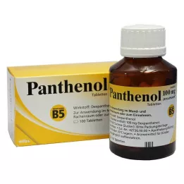 PANTHENOL 100 mg δισκία Jenapharm, 100 τεμ
