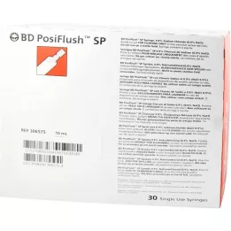 BD POSIFLUSH SP Προγεμισμένες σύριγγες συστήματος έκπλυσης, 30X10 ml