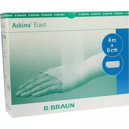 ASKINA Ελαστικός επίδεσμος 6 cmx4 m χαλαρός, 20 τεμ