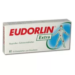EUDORLIN επιπλέον ιβουπροφαίνη για τον πόνο, 10 τεμ