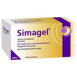 SIMAGEL Μασώμενα δισκία, 100 τεμ