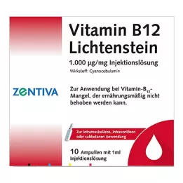 VITAMIN B12 1.000 μg αμπούλες Lichtenstein, 10X1 ml