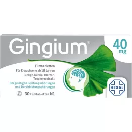 GINGIUM Επικαλυμμένα με λεπτό υμένιο δισκία, 30 τεμ