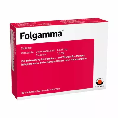 FOLGAMMA Ταμπλέτες, 50 τεμ