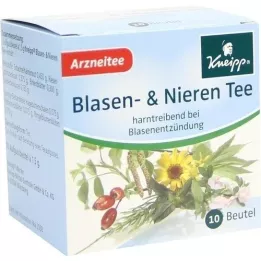 KNEIPP Φυσαλίδες τσαγιού και σακουλάκια με φίλτρο νεφρών, 10 τεμ