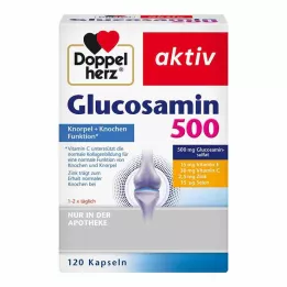 DOPPELHERZ Glucosamine 500 κάψουλες, 120 τεμάχια
