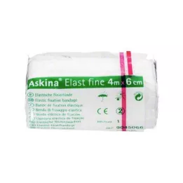 ASKINA Επίδεσμος Elast Fine 6 cmx4 m σελοφάν, 1 τεμ