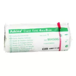 ASKINA Επίδεσμος Elast Fine 8 cmx4 m σελοφάν, 1 τεμ