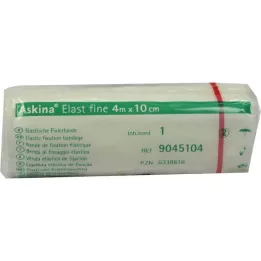 ASKINA Επίδεσμος Elast Fine 10 cmx4 m σελοφάν, 1 τεμ