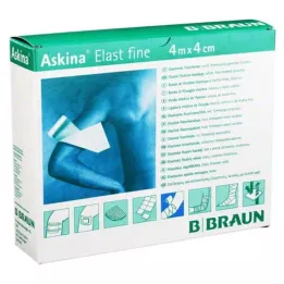 ASKINA Elast Fine Επίδεσμος 4 cmx4 m χαλαρός, 20 τεμ