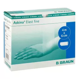 ASKINA Elast Fine Επίδεσμος 6 cmx4 m χαλαρός, 20 τεμ