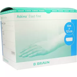 ASKINA Elast Fine Επίδεσμος 12 cmx4 m χαλαρός, 20 τεμ