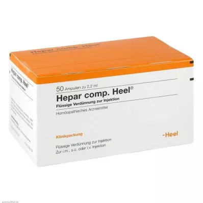 HEPAR COMP.Φύσιγγες φτέρνας, 50 τεμ